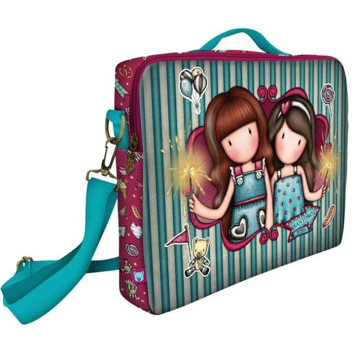 Bandolera para portatil 14,10'' gorjuss™ fairground "fireworks" 37,5x29,5x6cm Bandolera para portatil 14,10'' gorjuss™ fairground "fireworks" 37,5x29,5x6cm