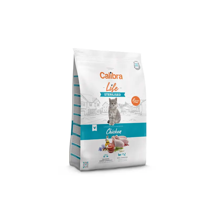 Calibra Cat Life Sterilised Pollo Comida para Gatos 6 kg