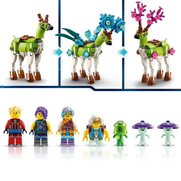LEGO DREAMZzz 71459 Establo de Criaturas de Ensueño, Juguete de Granja con Figura de Ciervo 2 en 1 3 LEGO DREAMZzz 71459 Establo de Criaturas de Ensueño, Juguete de Granja con Figura de Ciervo 2 en 1 3