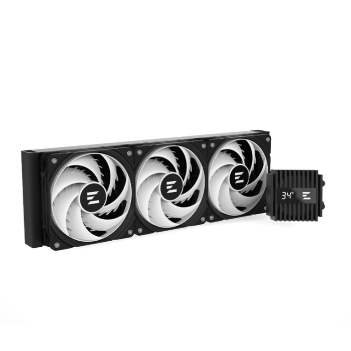 Zalman ALPHA2 A36 BLACK Sistema de Refrigeración Líquida AIO para Procesador Negro compatible con LGA 1700 AM4 AM5 Zalman ALPHA2 A36 BLACK Sistema de Refrigeración Líquida AIO para Procesador Negro compatible con LGA 1700 AM4 AM5
