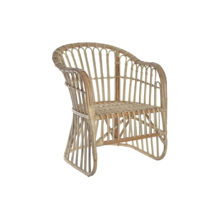 Sillon Balines DKD Home Decor Marron Claro 72 x 83 x 62 cm