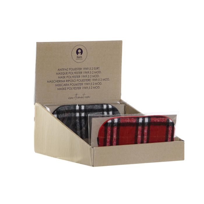 Antifaz DKD Home Decor Negro Rojo 9 x 0.5 x 18 cm (24 Unidades) 2 Antifaz DKD Home Decor Negro Rojo 9 x 0.5 x 18 cm (24 Unidades) 2
