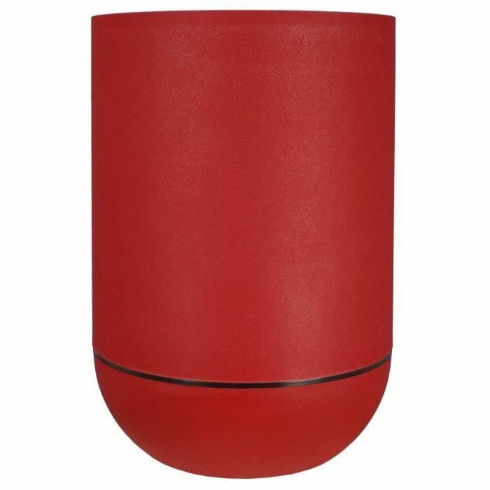 Riviera RIV3580798153562 Jardinera RISS Granit Tulipe de Plástico, Ø 50 cm, Roja