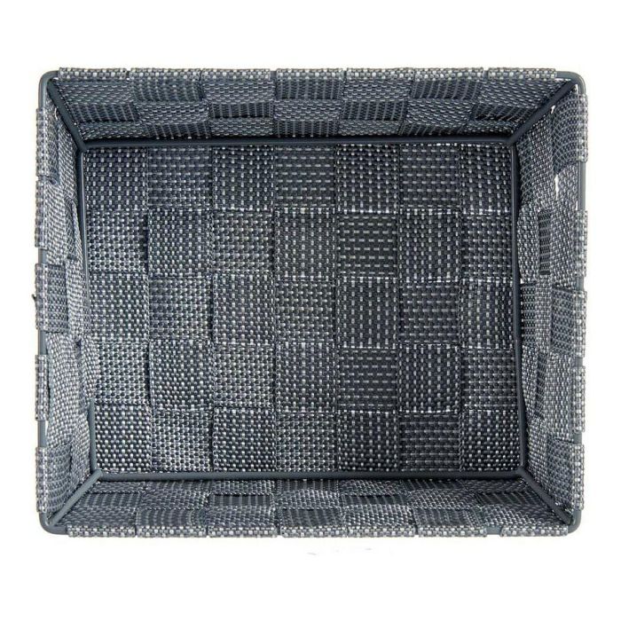 Cesta Kipit A3-6929A9 Gris Tela Trenzada 18 x 8 x 21 cm 1 Cesta Kipit A3-6929A9 Gris Tela Trenzada 18 x 8 x 21 cm 1