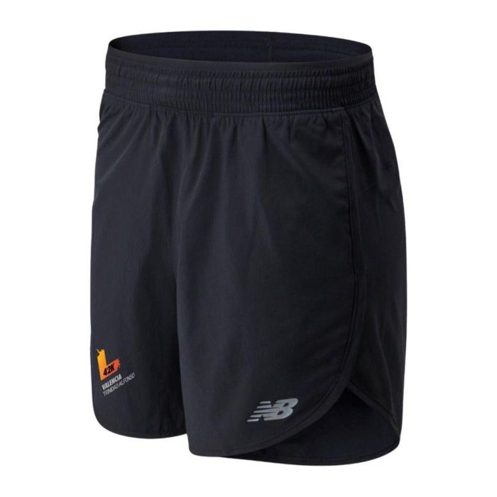 Pantalones Cortos Deportivos para Hombre New Balance Accelerate 5 Negro 38