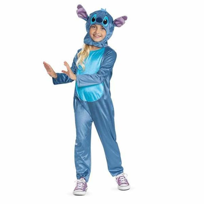 Disney Disfraz Infantil de Stitch Clásico para Niños y Niñas, Talla S (5-6 Años) 0 Disney Disfraz Infantil de Stitch Clásico para Niños y Niñas, Talla S (5-6 Años) 0