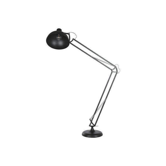DKD Home Decor Lámpara de Pie Moderna Negra con Flexo E27 Metal 42 x 230 x 145 cm 9