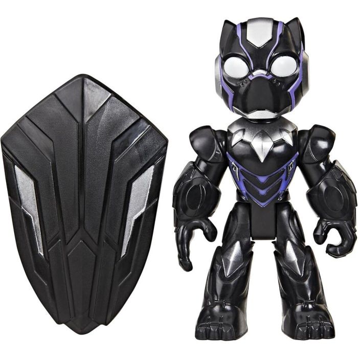Figura Black Panther Iron Man y Su Superequipo Marvel 7cm 2