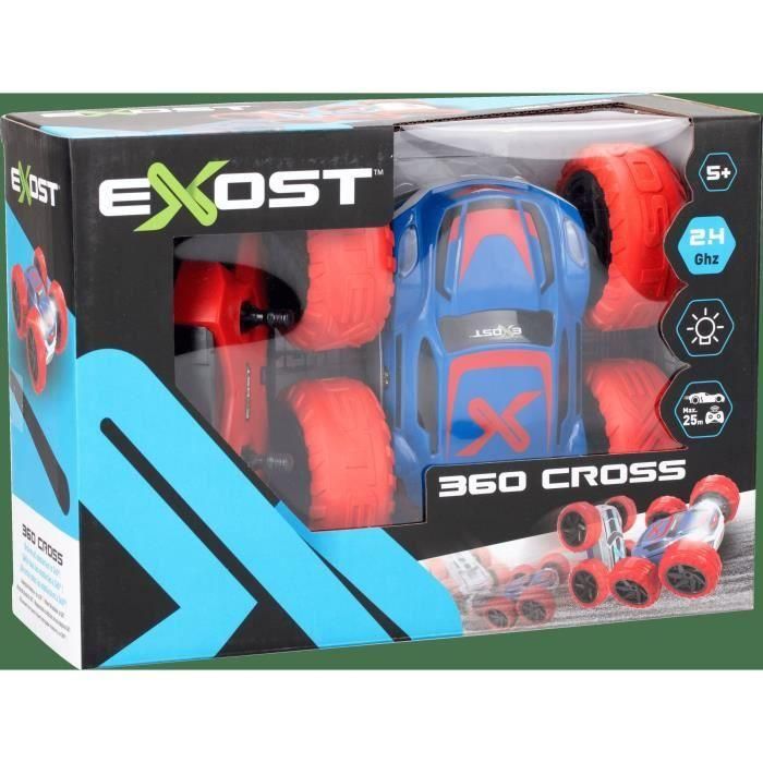 Coche teledirigido 360 CROSS RED BATTERY - EXOST 2 Coche teledirigido 360 CROSS RED BATTERY - EXOST 2