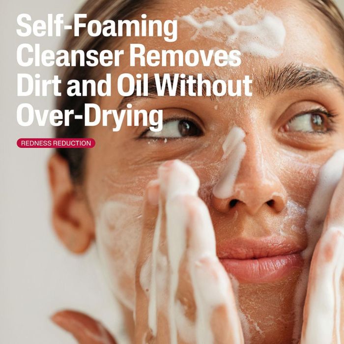 Cetaphil PRO REDNESS CONTROL Espuma Limpiadora Facial 236 ml para Piel Sensible con Tendencia al Enrojecimiento 2