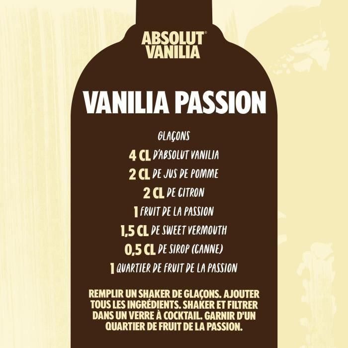 Absolut - Vainilla - Vodka aromatizado - 38,0% Vol. 4