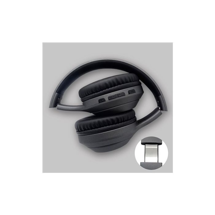 Auricular De Diadema Bluetooth Anc Gris ELBE ABT-A10-G 9