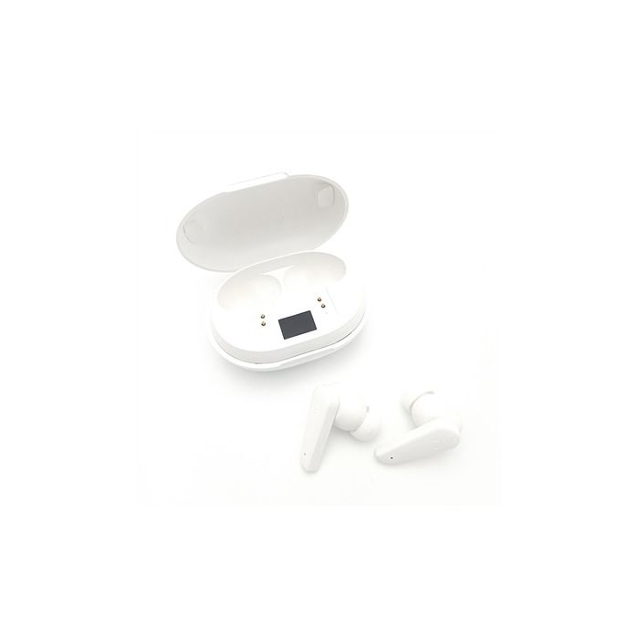Auriculares Bluetooth True Wireless Anc Blancos ELBE ABTWS-005-B 2