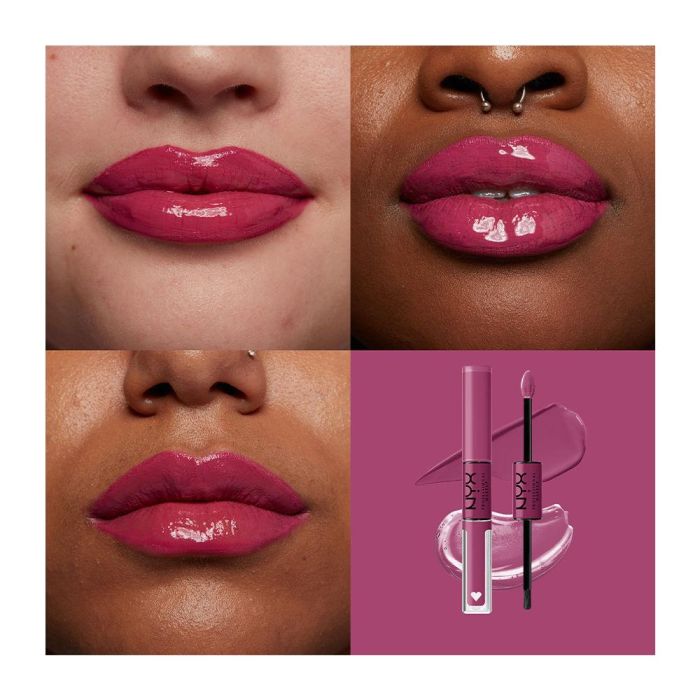 NYX PROFESSIONAL MAKE UP Brillo Labial Shine Loud Pro Pigment Lip Shine #27-hottie hijacker Larga Duración 16 Horas Acabado Brillante Vegano