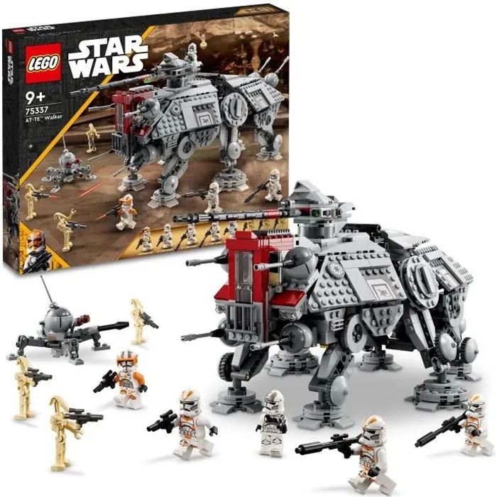 LEGO Star Wars AT-TE Walker 75337 Juego de Construcción para Niños de 9 Años con 1082 Piezas 0 LEGO Star Wars AT-TE Walker 75337 Juego de Construcción para Niños de 9 Años con 1082 Piezas 0