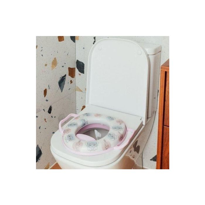Disney Baby AAAOD88795 Reductor de Inodoro Infantil Confort con Asas de Lilo y Stitch 1