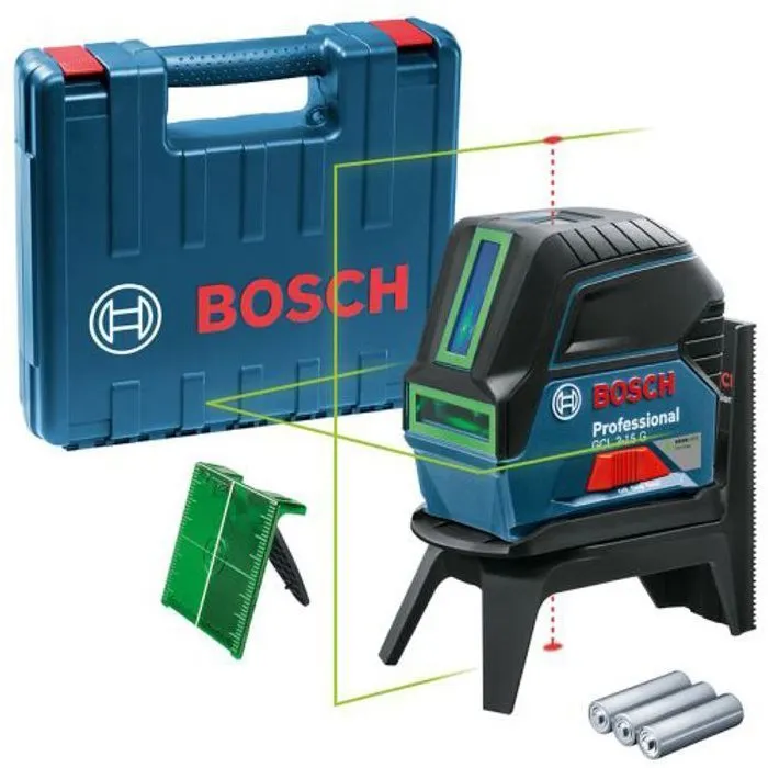 Bosch Professional Nivel Láser Combinado GCL 2-15 G Set Láser Verde 15m 0 Bosch Professional Nivel Láser Combinado GCL 2-15 G Set Láser Verde 15m 0