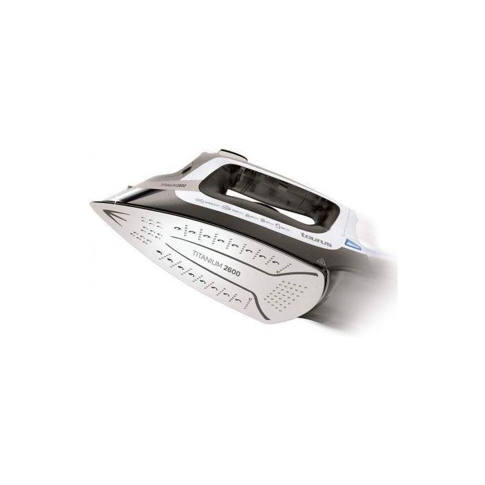 PLANCHA DE VAPOR TAURUS TITANIUM 2600 - 2600W - GOLPE DE VAPOR 160G/MIN - PUNTA PRECISIÓN - SUELA TITANIUM - FUNCIÓN SPRAY - ANTIGOTEO - ANTIGOTEO 3 PLANCHA DE VAPOR TAURUS TITANIUM 2600 - 2600W - GOLPE DE VAPOR 160G/MIN - PUNTA PRECISIÓN - SUELA TITANIUM - FUNCIÓN SPRAY - ANTIGOTEO - ANTIGOTEO 3
