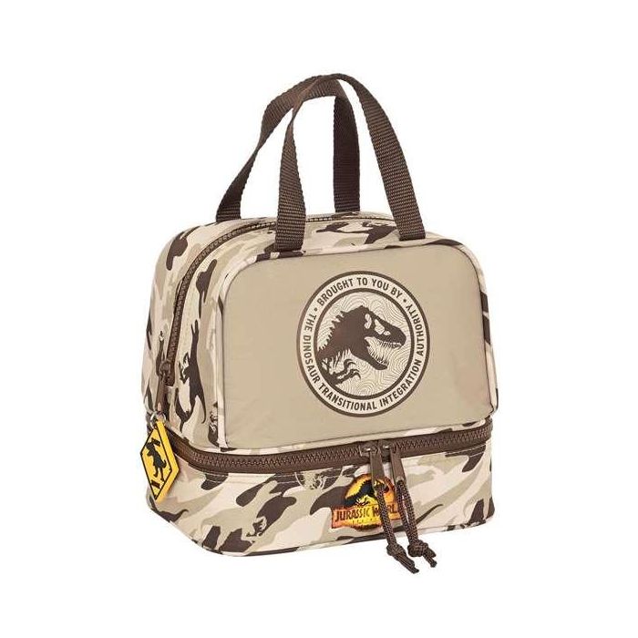 Bolsa Térmica Jurassic World Dominion Marrón 20 x 20 x 15 cm Bolsa Térmica Jurassic World Dominion Marrón 20 x 20 x 15 cm
