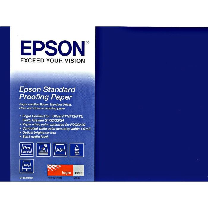 Papel Fotográfico Brillante Epson C13S045111 A4 500 Hojas 5 Papel Fotográfico Brillante Epson C13S045111 A4 500 Hojas 5