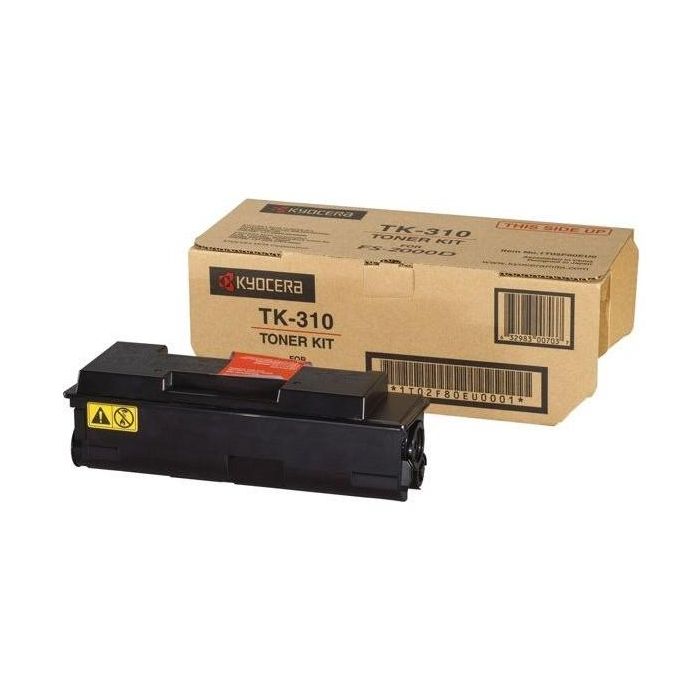 Kyocera TK310 Toner negro 12000 páginas para FS-2000D, FS-3900DN, FS-4000DN
