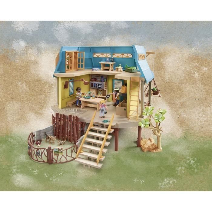 PlayMobil - 71007 - Wiltopia - Centro de cuidado de animales - Más del 80% de materiales reciclados o bio -basados 2 PlayMobil - 71007 - Wiltopia - Centro de cuidado de animales - Más del 80% de materiales reciclados o bio -basados 2