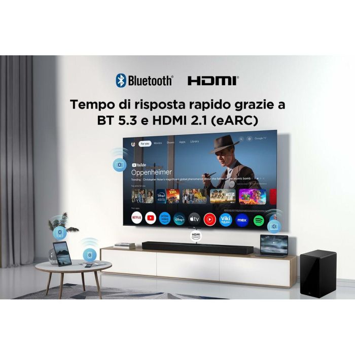 Barra de Sonido TCL Q75HE 30 W 620 W 6 Barra de Sonido TCL Q75HE 30 W 620 W 6