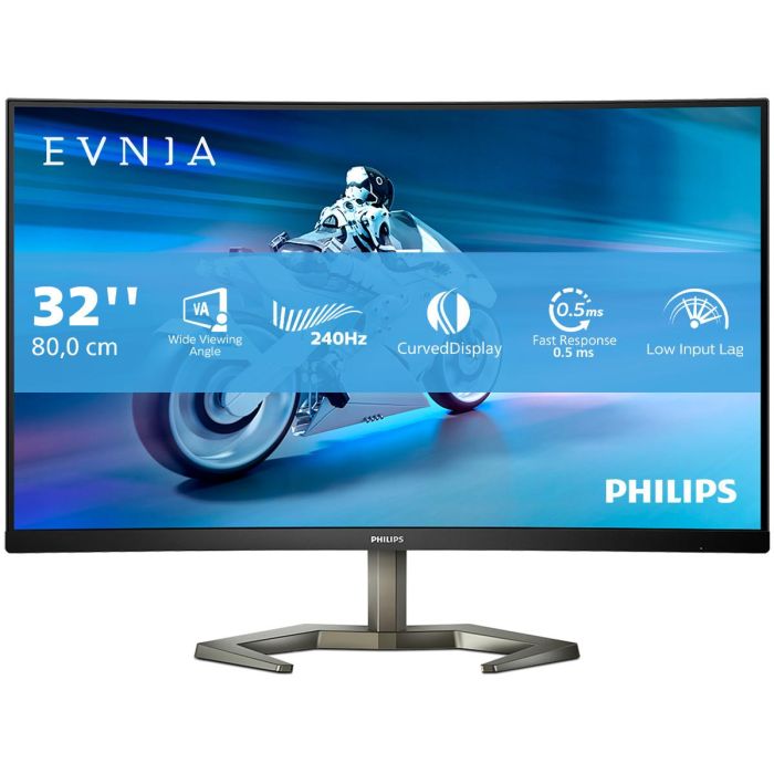 Philips 32M1C5200W Monitor 31.5" QHD 240Hz VA Curvo 1500R 4ms 2xHDMI 1xDP 1920x1080 1 Philips 32M1C5200W Monitor 31.5" QHD 240Hz VA Curvo 1500R 4ms 2xHDMI 1xDP 1920x1080 1