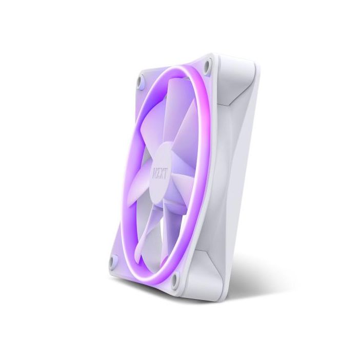 NZXT RF-R12SF-W1 Ventilador para Carcasa de Ordenador 12 cm Blanco RGB