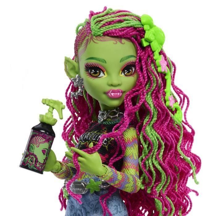 Monster High Hrp81 Muñeca Venus McFlytrap con Gato Chewlian y Múltiples Accesorios de Moda para Niñas +4 Años Mattel 3 Monster High Hrp81 Muñeca Venus McFlytrap con Gato Chewlian y Múltiples Accesorios de Moda para Niñas +4 Años Mattel 3
