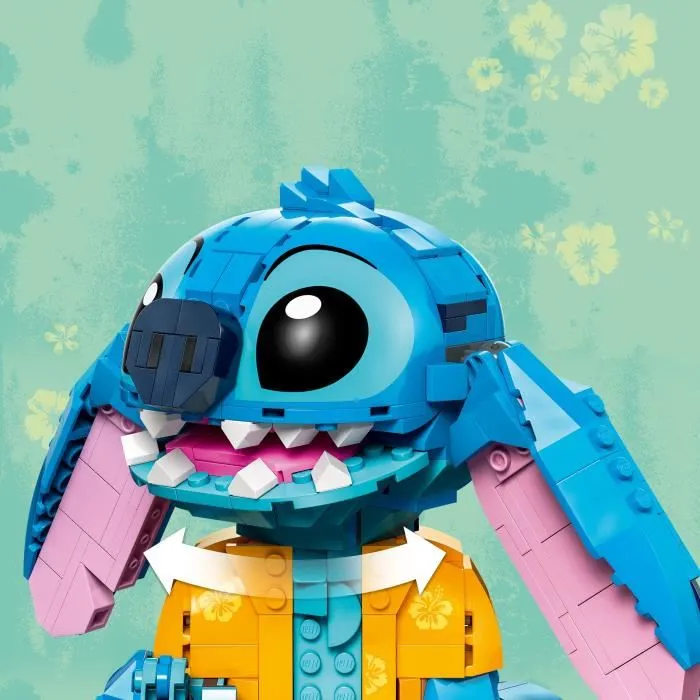 Lego | Disney 43249 Stitch Juego de Construcción para Niños, Figura de Cono de Helado 3