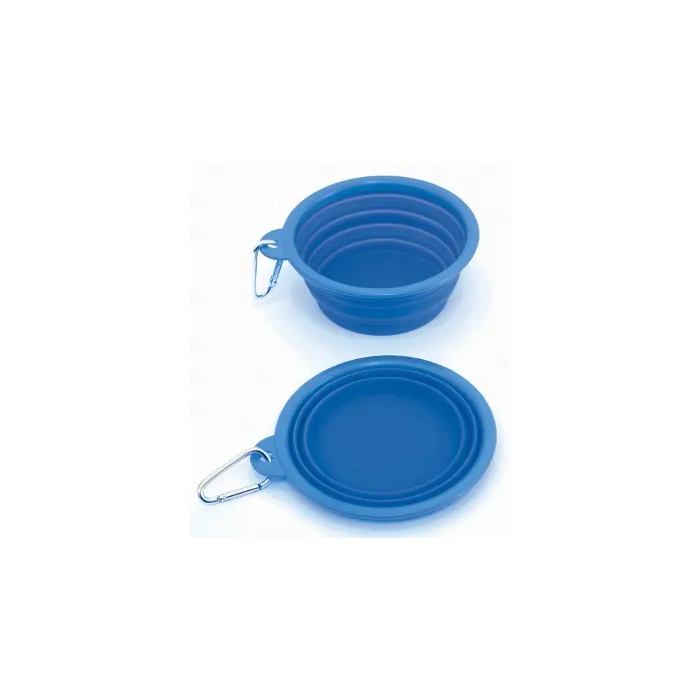 Freedog Travel Bowl Silicona Azul 400 mL