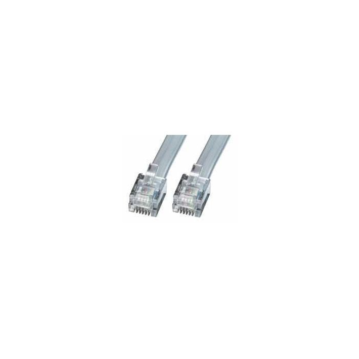 Lindy 3m RJ12 Cable 6P6C Lindy 3m RJ12 Cable 6P6C