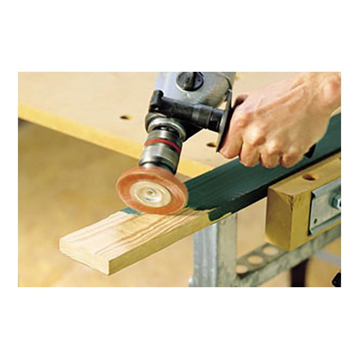 Wolfcraft Cepillo de disco de nylon, vástago hexagonal 1/4" Ø75x10mm 1500000 2