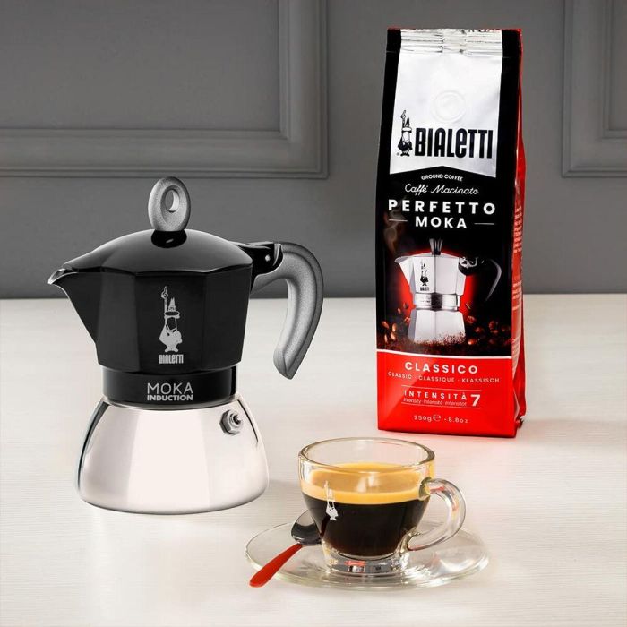 Cafetera Italiana Bialetti 0006934/NP Negro Aluminio 4 Cafetera Italiana Bialetti 0006934/NP Negro Aluminio 4