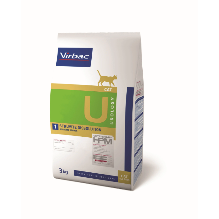 Virbac Feline Urology Struvite Dissolution U1 1,5 kg