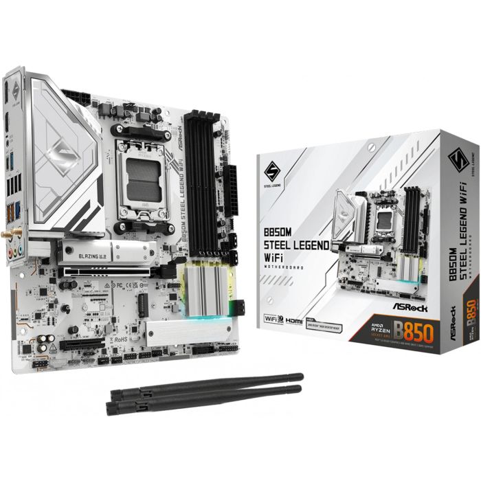 ASRock AM5 B850M Steel Legend WiFi
