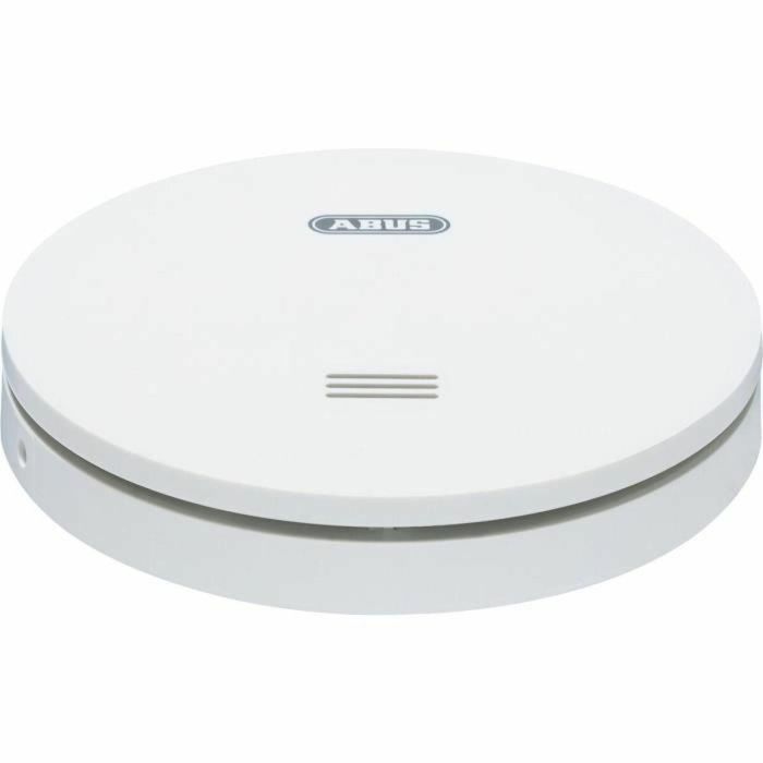Abus RWM160 Detector de humo ultraplano, protección 40 m², alarma 85 dB, batería de litio 10 años 2