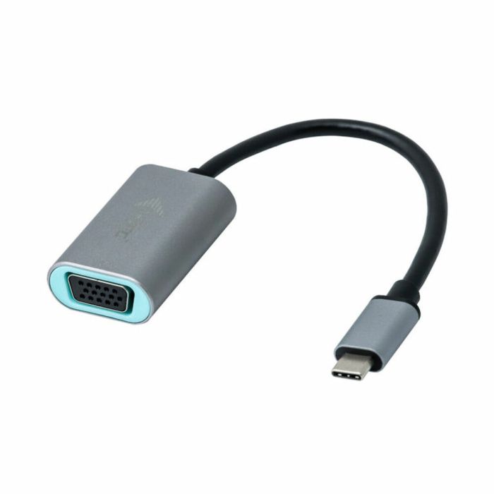 Adaptador USB C a VGA i-Tec C31METALVGA60HZ Gris 1 Adaptador USB C a VGA i-Tec C31METALVGA60HZ Gris 1