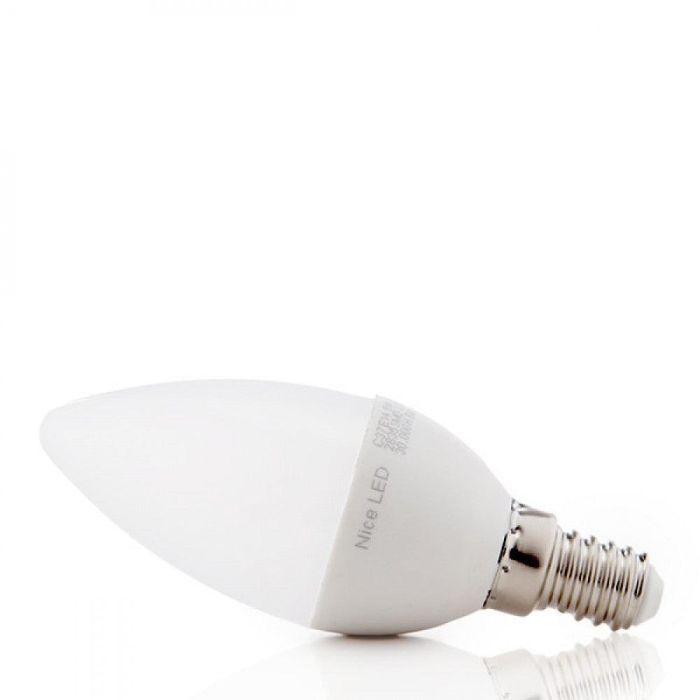Bombilla LED E14 5W 410Lm 6000ºK 40.000H [HO-C37-E14-5W-RC-CW] 2
