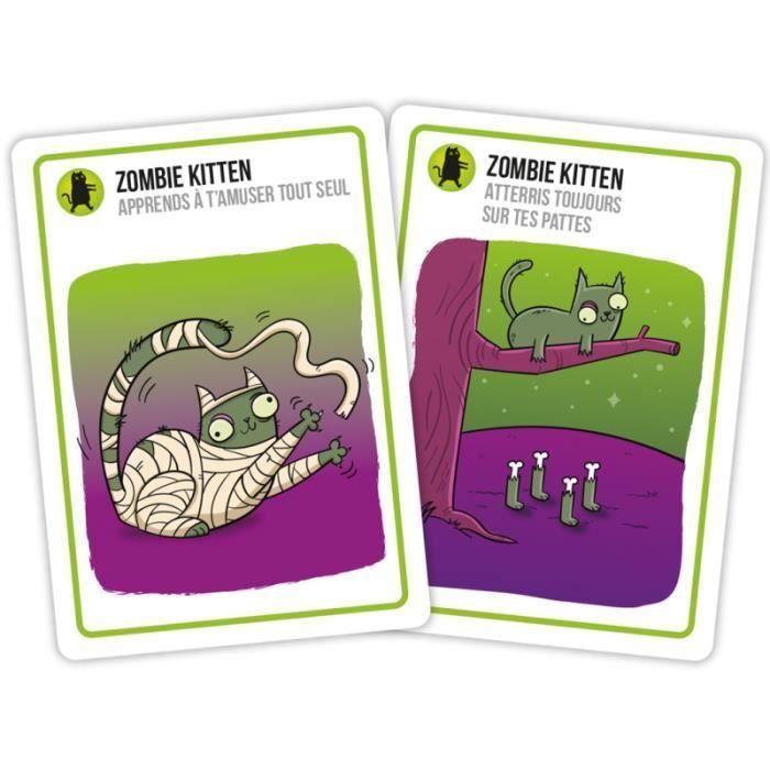 Gatitos explosivos: gatitos zombies 1