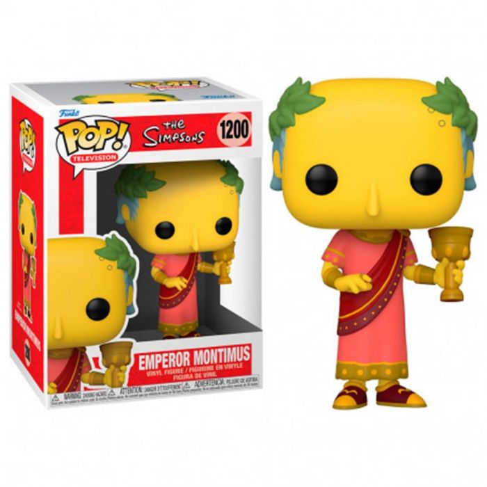 Funko Pop The Simpsons Emperador Montimus Figura de Vinilo 9 cm Funko Pop The Simpsons Emperador Montimus Figura de Vinilo 9 cm