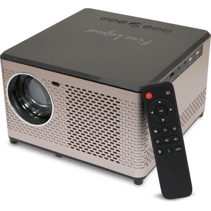 Videoproyector AOPEN QF15a - LCD - FHD (1920 x 1080) - 500 Lúmenes ANSI - HDMI - USB x2 - Altavoces 5Wx2 - Proyección inalámbrica