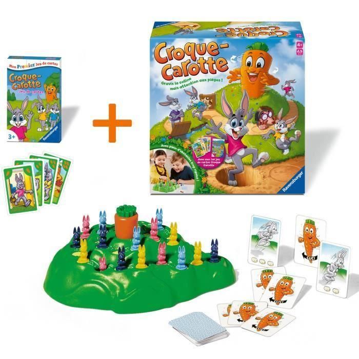 Ravensburger AAAXK85672 Carrot Crunch y juego 2 Ravensburger AAAXK85672 Carrot Crunch y juego 2