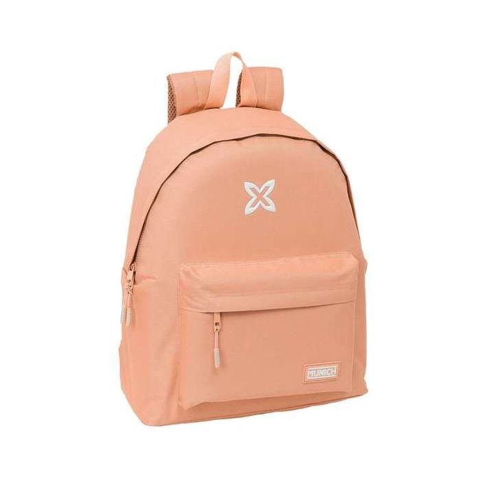 Safta Mochila Munich Basicos "Peach" 33x42x15 cm 3 Safta Mochila Munich Basicos "Peach" 33x42x15 cm 3