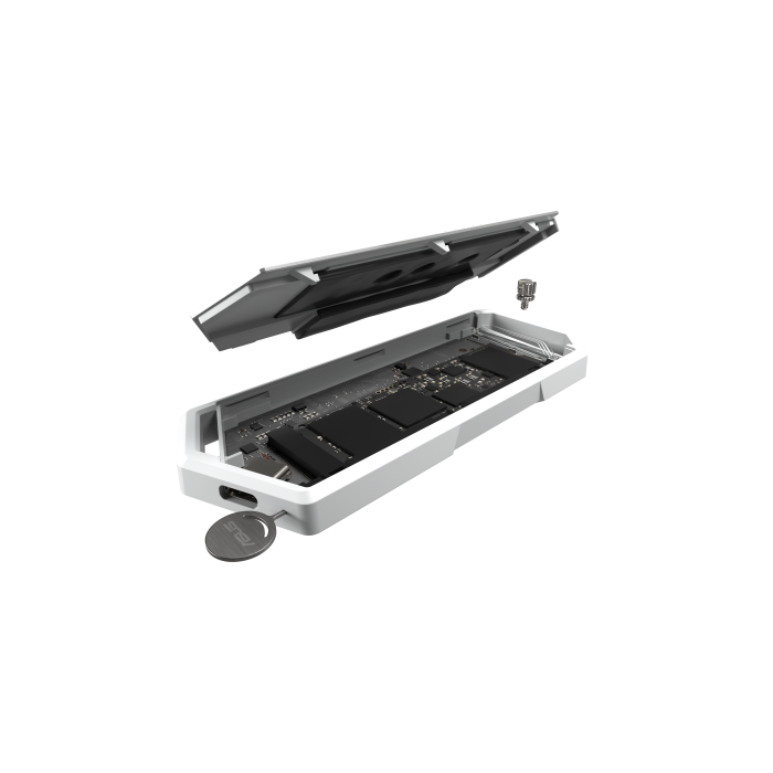 Asus ROG Strix Arion ESD-S1C Caja Externa SSD M.2 USB 3.2 Gen 2 10 Gbit/s Blanca 7