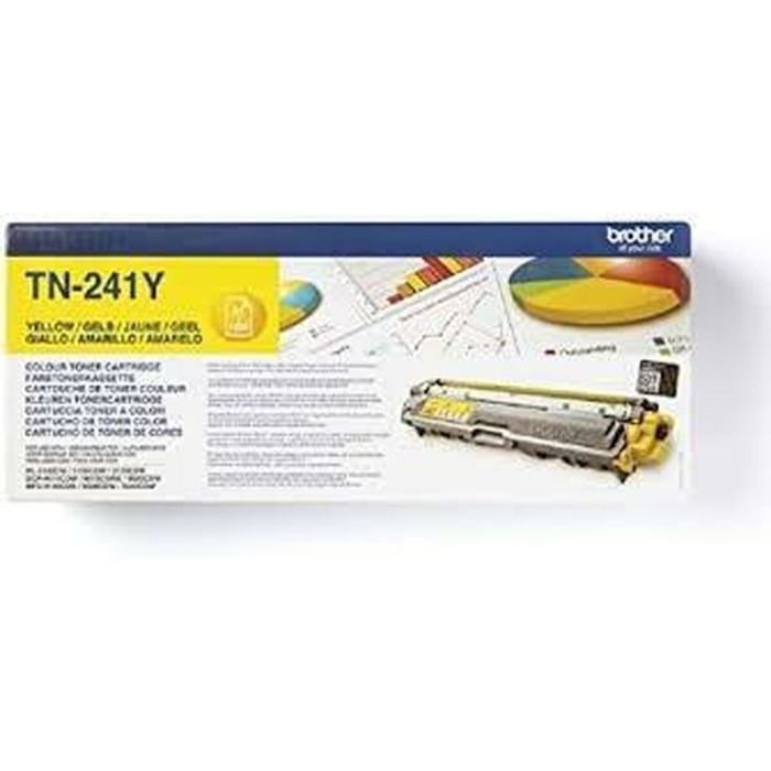 Tóner Original Brother HL3140CW/HL3150CDW Amarillo (4 Unidades) 1