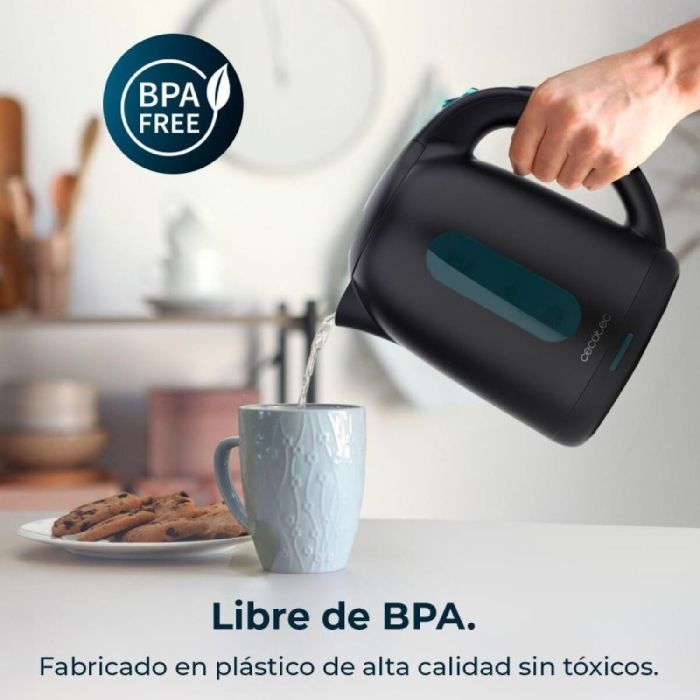 Hervidor Cecotec Thermosense 180 Negro 2 Hervidor Cecotec Thermosense 180 Negro 2