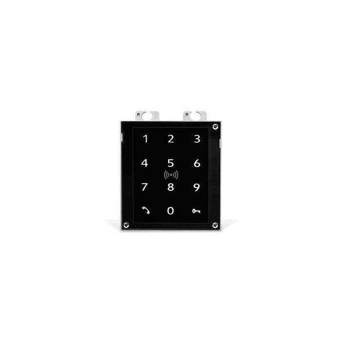 2N Módulo Teclado Táctil Capacitivo y Lector RFID Multifrecuencia 125 kHz / 13.56 MHz, NFC para IP Verso / LTE Verso con PIN 2N Módulo Teclado Táctil Capacitivo y Lector RFID Multifrecuencia 125 kHz / 13.56 MHz, NFC para IP Verso / LTE Verso con PIN