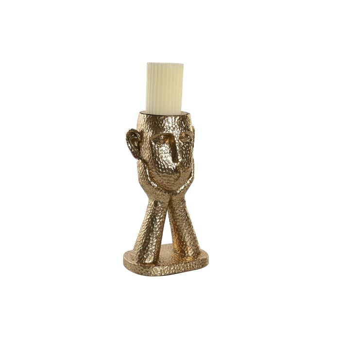 Portavela Moderno DKD Home Decor Dorado 13.5 x 31.5 x 18 cm 3 Portavela Moderno DKD Home Decor Dorado 13.5 x 31.5 x 18 cm 3